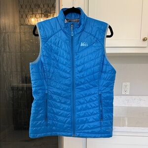 REI Vibrant Blue Puffer Vest